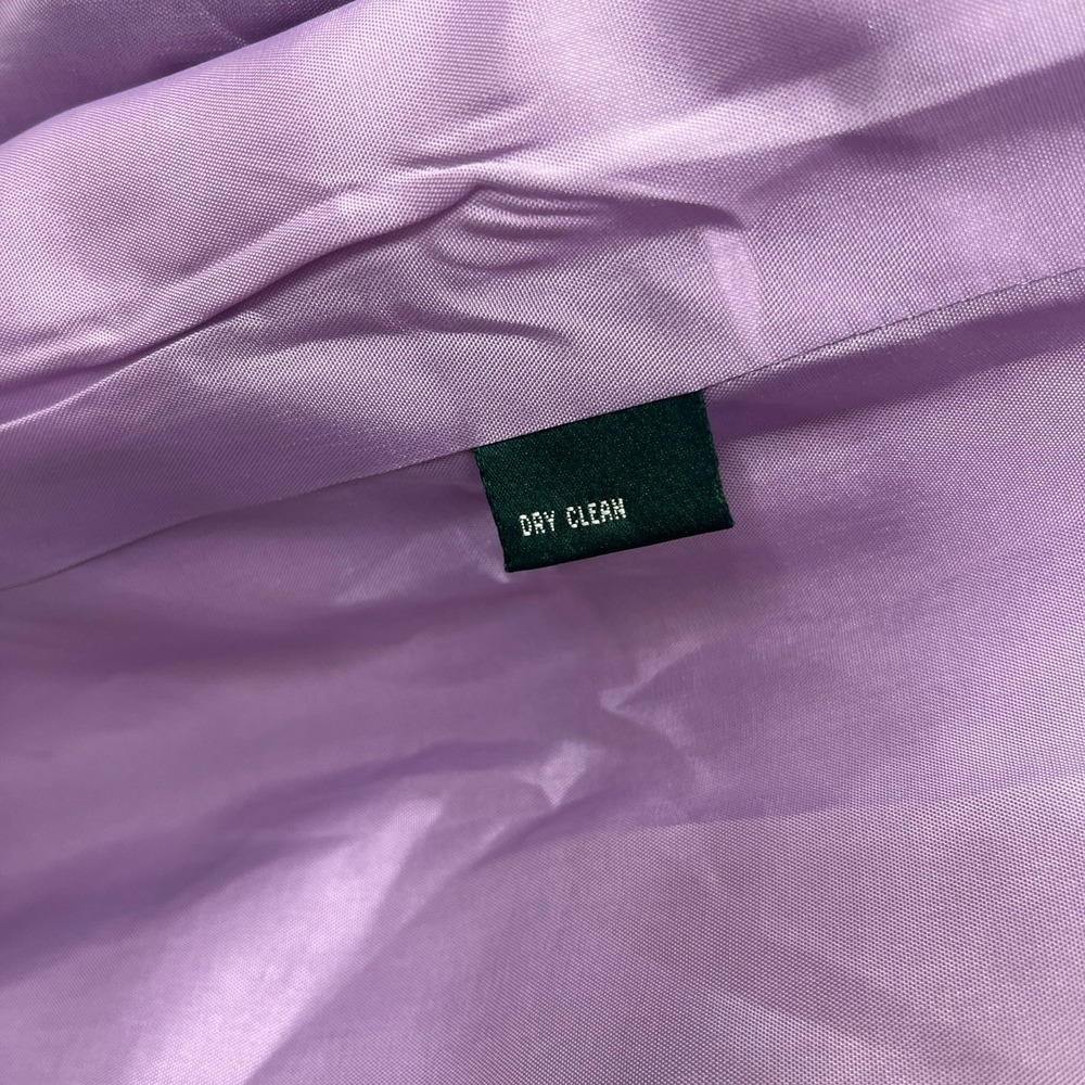 Lauren Ralph Lauren NWT Blazer Womens 20W 100% Silk Purple Jacket - Picture 15 of 15